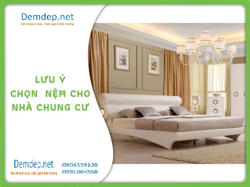 Lưu ý chọn đệm cho nhà chung cư